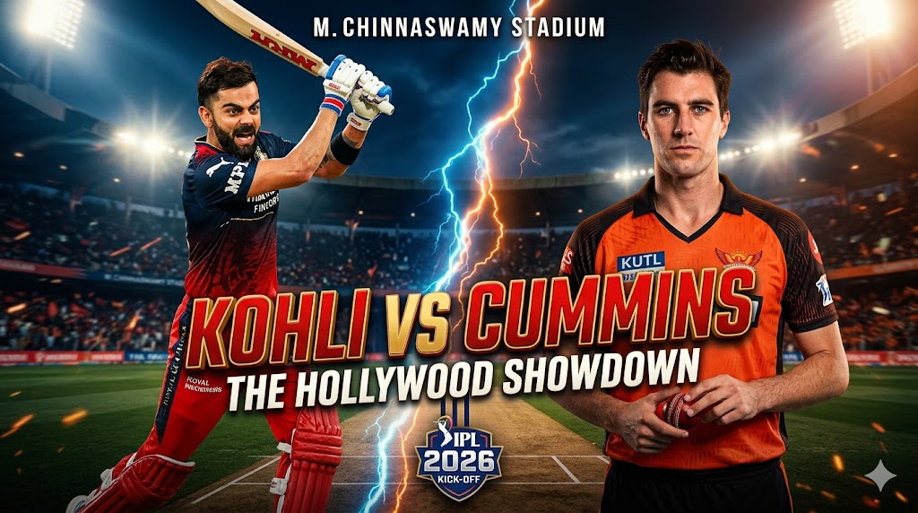 Virat Kohli vs. Pat Cummins: The Hollywood-Style Showdown as IPL 2026 Kicks Off at Chinnaswamy